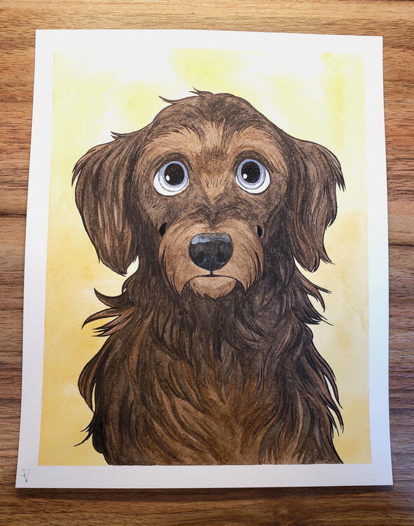 8" x 10"= $60